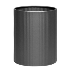 Fluted Steel Waste Paper Bin