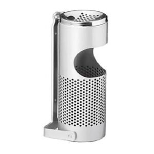 Wall Mounted Slimline Ashtray/Litter Bin
